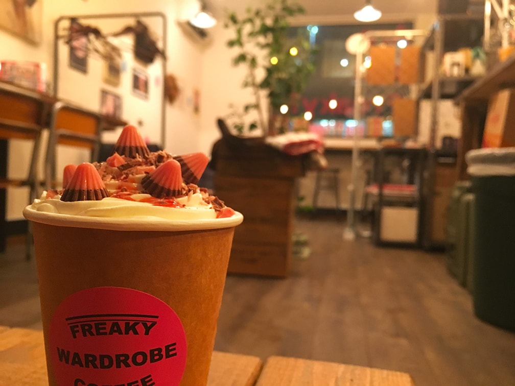 FREAKY WARDROBE COFFEE 札幌カフェ バスセンター前