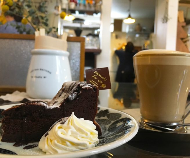 OWN WAY CAFE 札幌カフェ ガトーショコラ