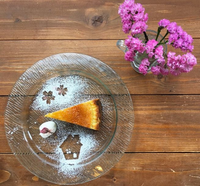 チセミナミナ 桜のチーズケーキ 札幌カフェ