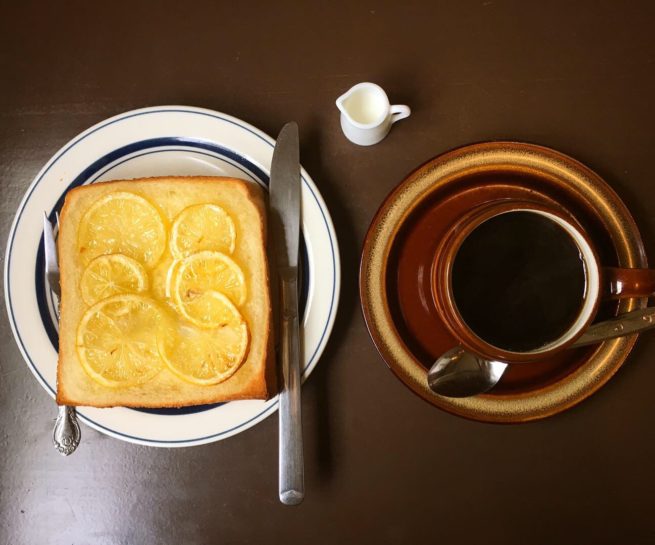 WAKE CAFE 札幌カフェ レモントースト 宮の森
